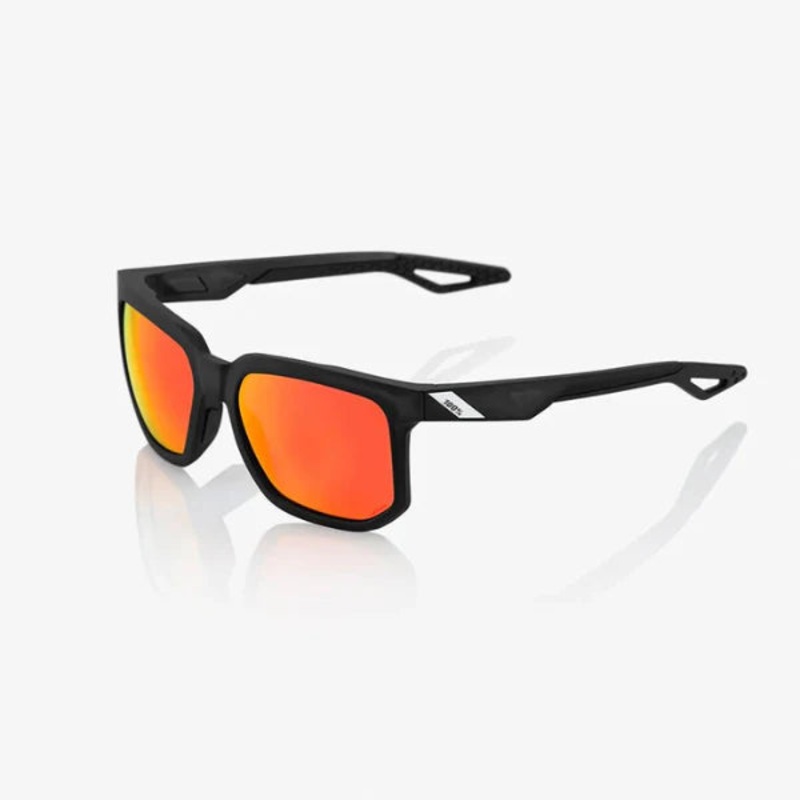 centric-sunglasses|Soft Tact Crystal Black/HiPER Red Multilayer Mirror Lens