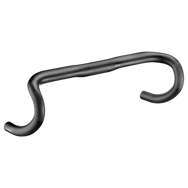 Cadex Race Carbon Road Handlebars (Black) (31.8mm) (38cm)