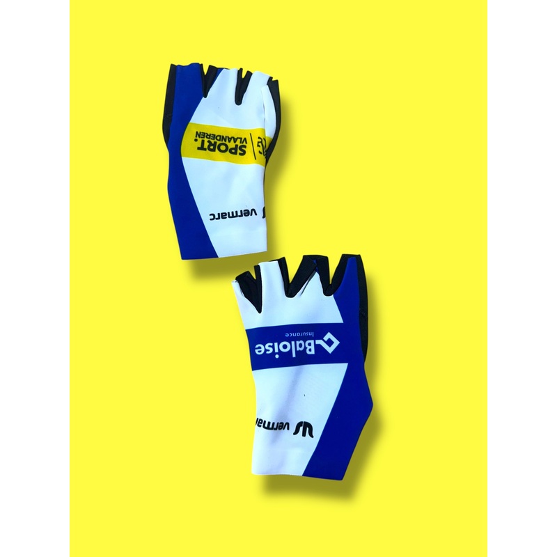 Aero Mitts Gloves Rider Issued  | Vermarc |  Flanders Baloise| Pro Cycling Kit