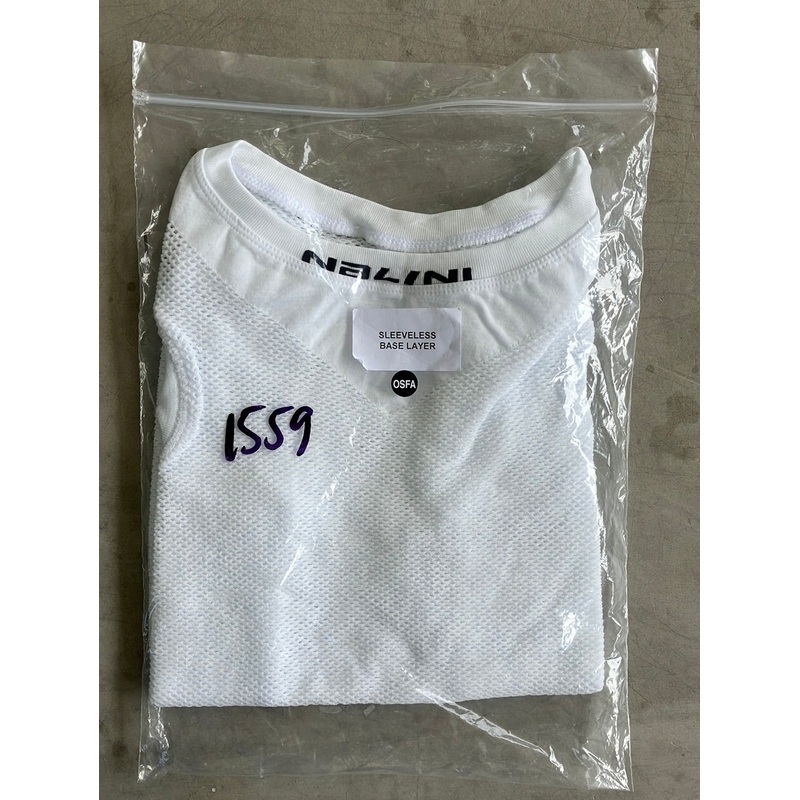 Intermarche | Nalini Sleeveless Base Layer | White | Pro-Issued Team Kit