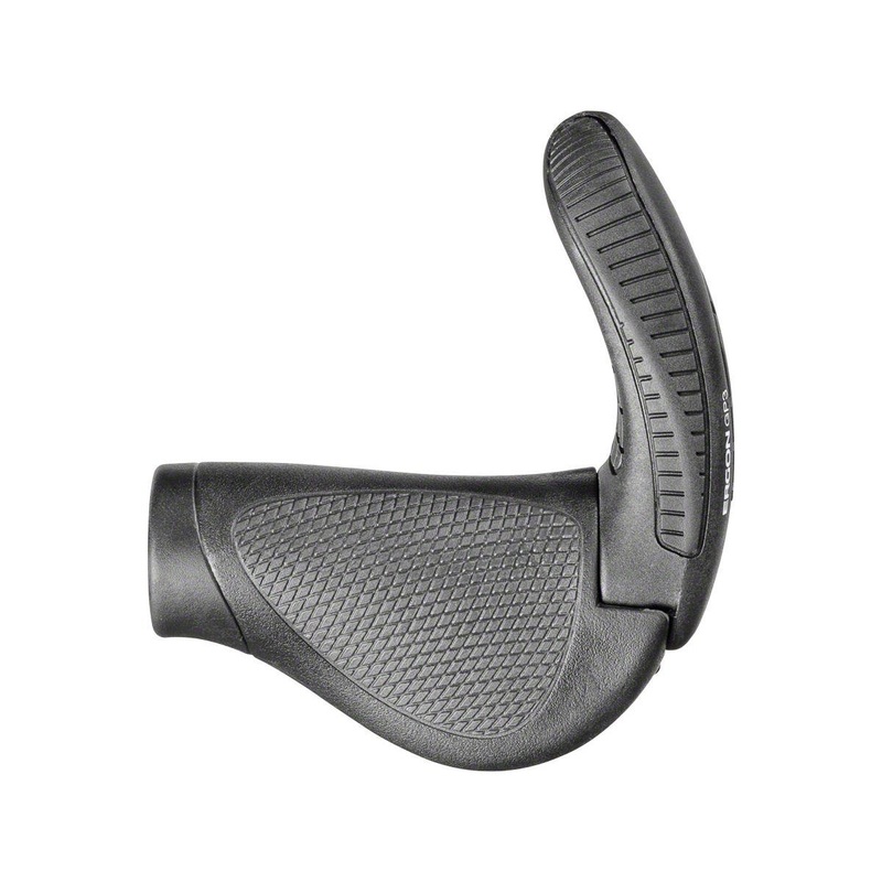 Ergon GP3 Grips (Black/Grey) (Gripshift) (S)