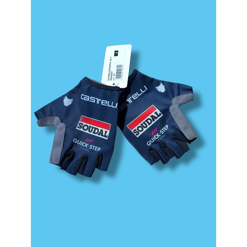 Superleggera Glove Summer Vented Gloves Race Mitts Unpadded   | Castelli |  Soudal Quick-Step| Pro Cycling Kit
