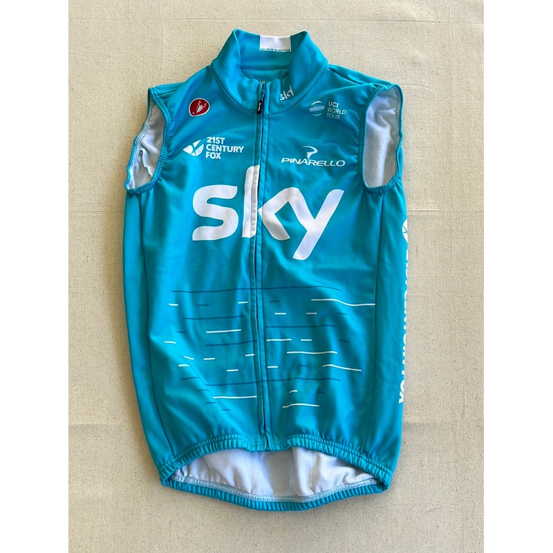 Winter Thermal Vest / Gilet | Castelli | Team Sky | Pro Cycling Kit