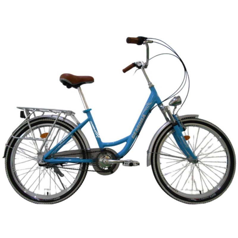 24inch 3 Speed Alloy Frame Lady City Bicycle City Bike for Women