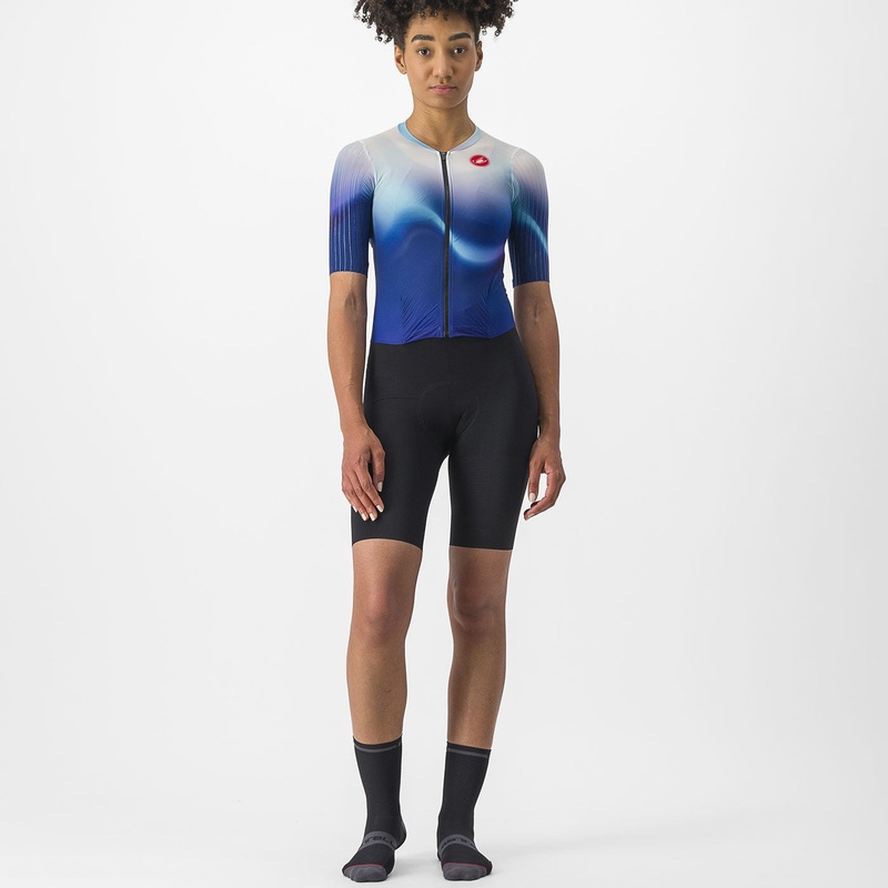 Body donna Castelli PR 2 Speed Suit – Blu