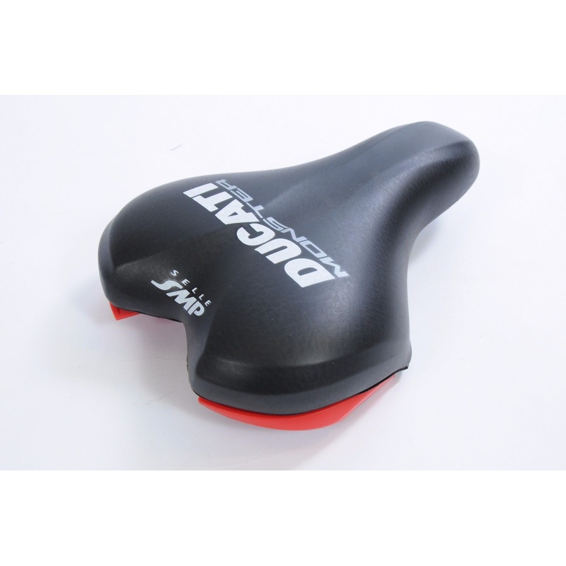 12 14 KIDDIES BIKE PADDED SEAT SMP DUCATI MONSTER SADDLE JUNIOR CYCLES BLK RED