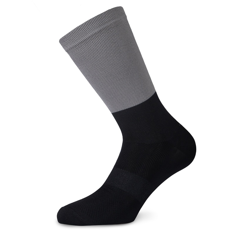 Calze Juf Train Logo – Grigio nero