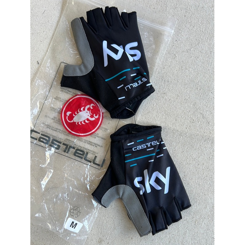 Cycling Gloves Padded | Castelli | Team Sky | Pro Cycling Kit