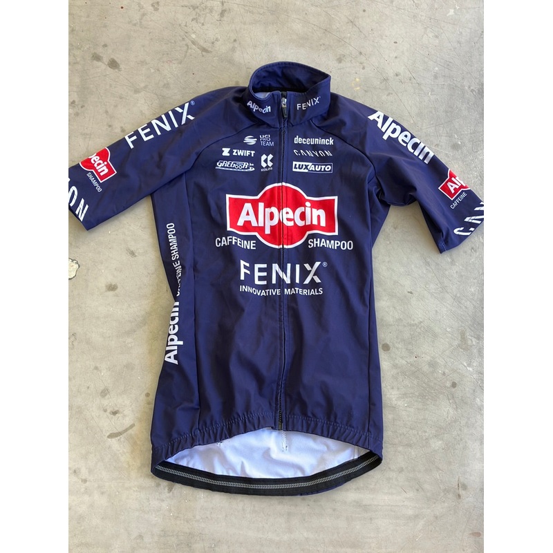 Winter Gabba Jacket Short Sleeve – Thermal windproof water-resistant Jacket/Jersey | Kalas | Alpecin Fenix | Pro Cycling Kit
