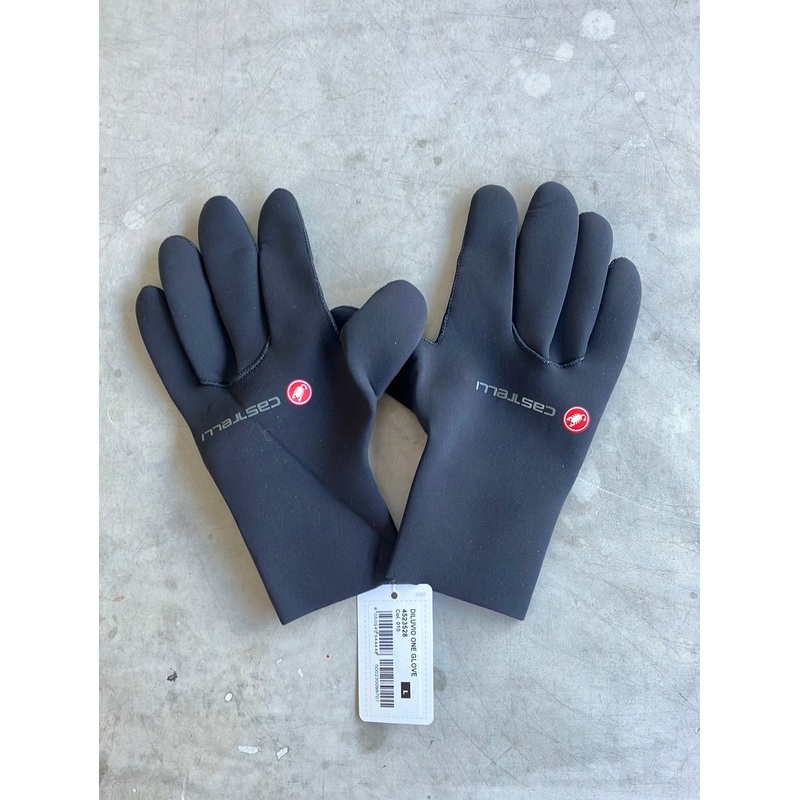Winter Gloves Neoprene Diluvio One | Castelli | Soudal / Deceuninck Quick-Step | Pro-Issued Cycling Kit