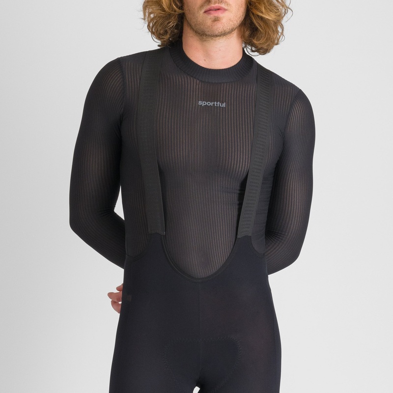 Maglia intima maniche lunghe Sportful Winter Layer Tee – Nero