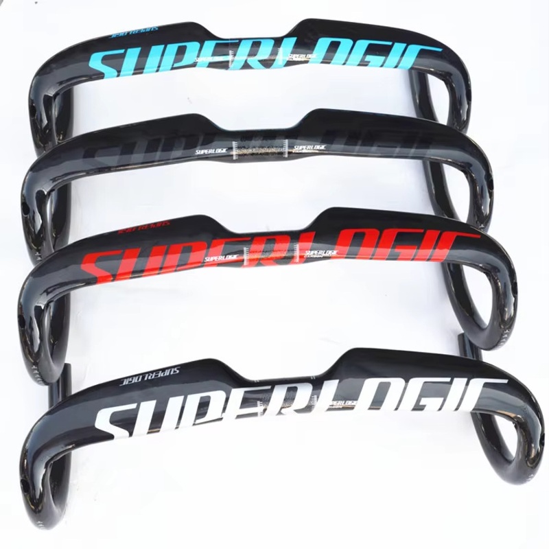 Road Bicycle Handle Bar 31.8*400/420/440mm Carbon Fiber T800 High Strength Bicycle Handlebar