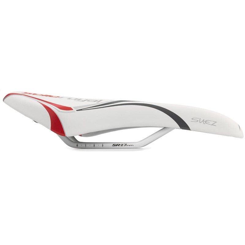 SELLE ROYAL SUEZ PERFORMA LIGHTWEIGHT SADDLE MANGANESE RAIL,FLEX FOAM, HIGH QUALITY WHITE  SAVE 50%