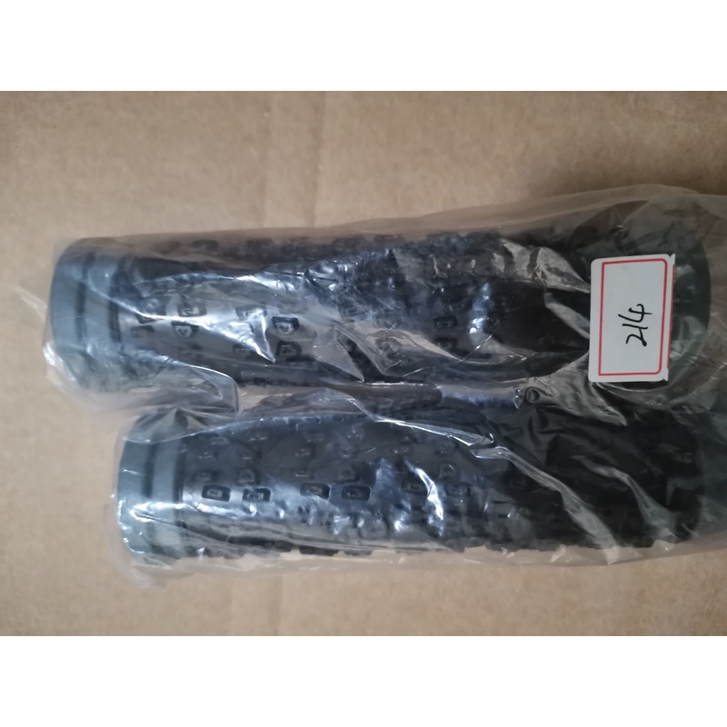 Solid Comfortable Grips Cycling Handlebar Anti-Slip Rubber Black Bike Hand Bars