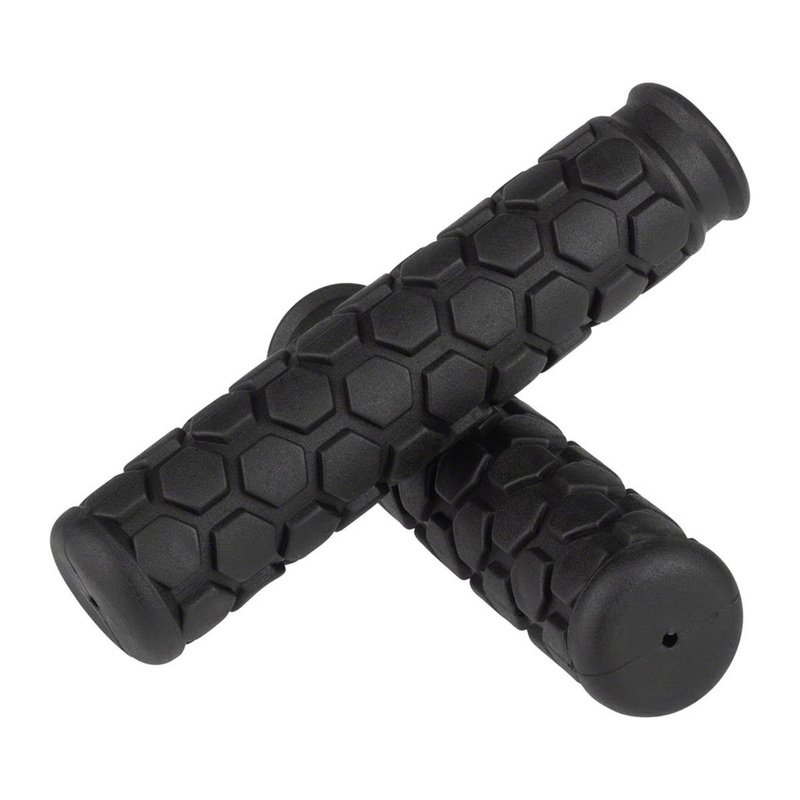Velo VLG-100 Hex MTB Slip-On Grips (Black)