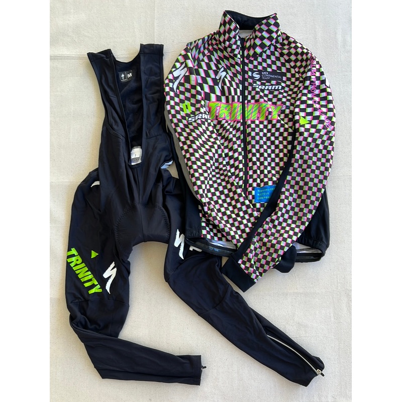 Winter Cycling Bundle – Deep Winter Jacket & Thermal Padded Bib Tights | Specialized | Trinity Racing | Pro Cycling Kit