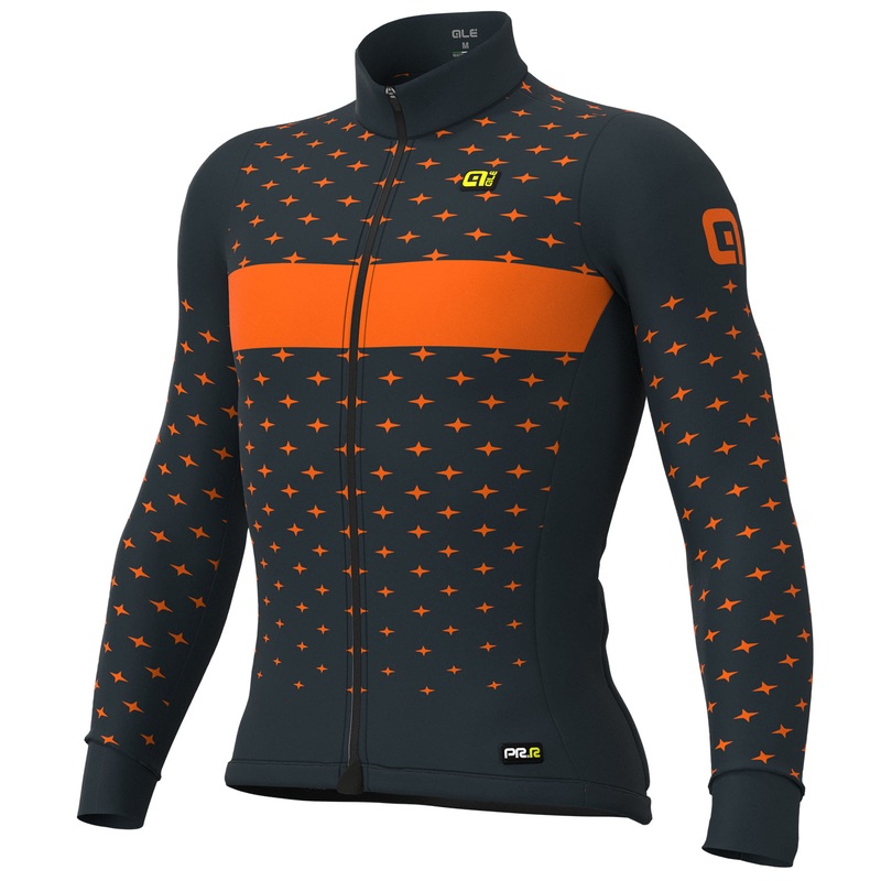 Maglia maniche lunghe Ale PRR Stars – Arancio