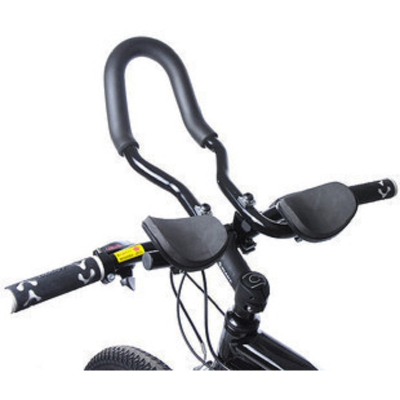 Aluminum Alloy Bicycle Relax Rest Split Vice Handlebar for Road Bike, Racing Bike, Mountain Bike Wbb16748