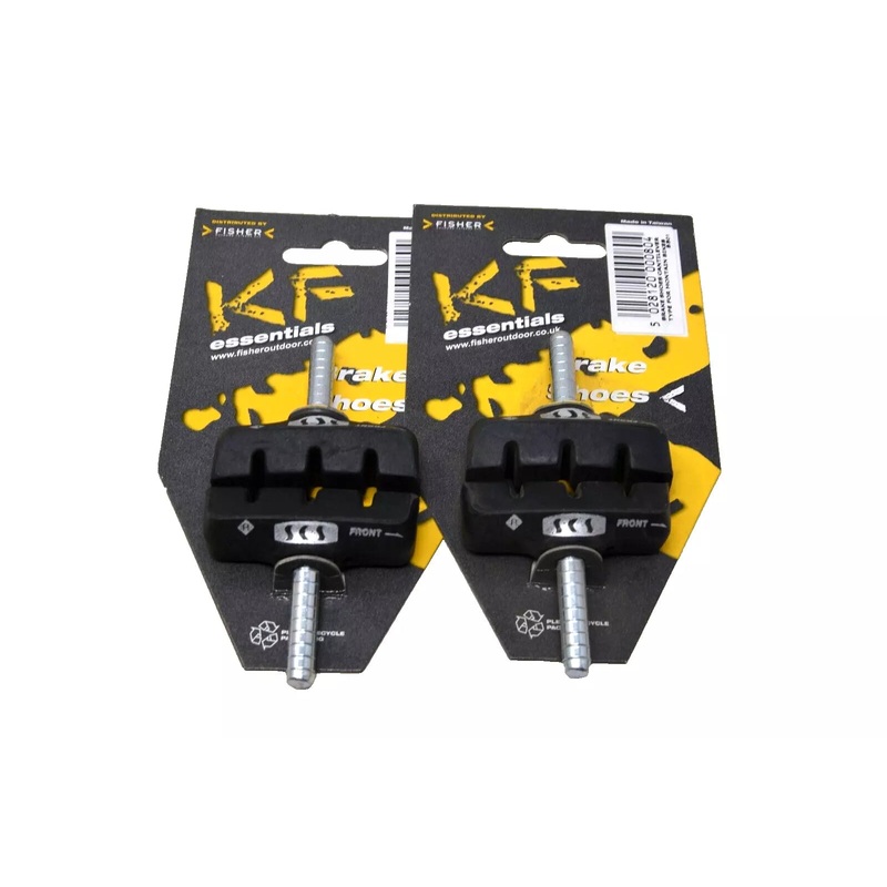 2 Pairs Of Cantilever Brake Blocks Post Type 50mm Brake Shoes For Canti Brakes