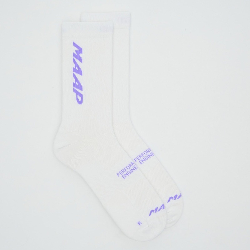 Calze Maap Emerge – Bianco viola