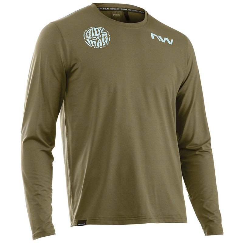 Maglia maniche lunghe Northwave XTrail 2 – Verde scuro