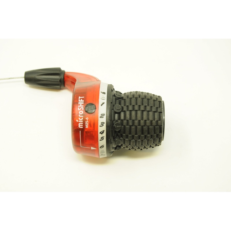 SHIMANO COMPATIBLE 6 SPEED MICROSHIFT M25-6 TWISTGRIP BIKE INDEX GEAR CHANGER SALE