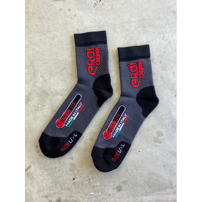 Cycling Socks Thermal Winter|Ekoi | Black | Israel Premier Tech IPT | Pro Cycling Kit