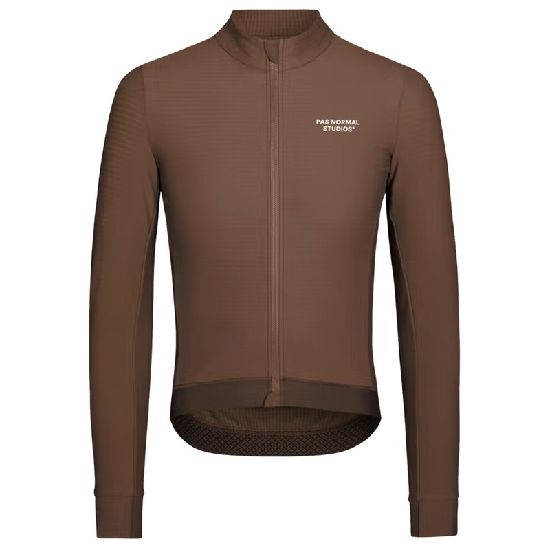 Maglia maniche lunghe Pas Normal Studios Essential – Marrone chiaro