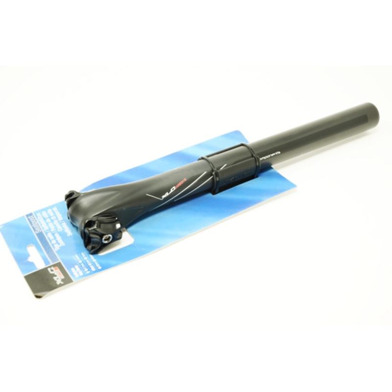 XLC CARBON SL BIKE SEAT POST SADDLE STEM 27.2mm, 300mm LONG WITH 5mm LAYBACK