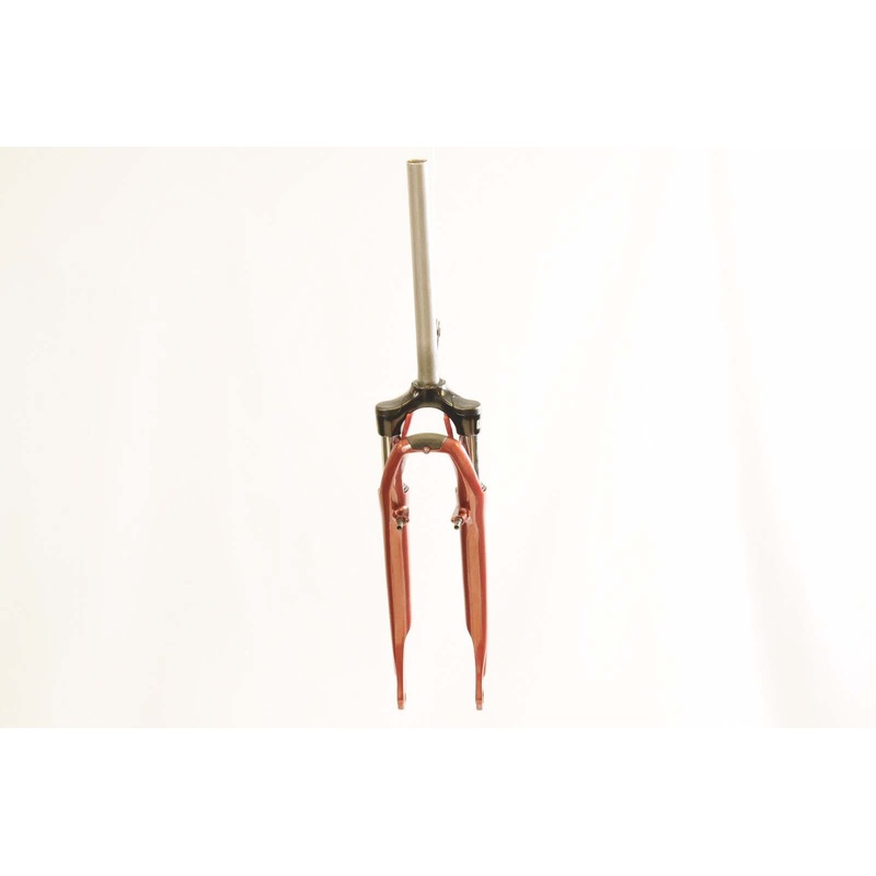 700c 28 SUNTOUR HYBRID CR-8 SUSPENSION FORK 1 1-8 300mm V BRAKE MARONE BROWN