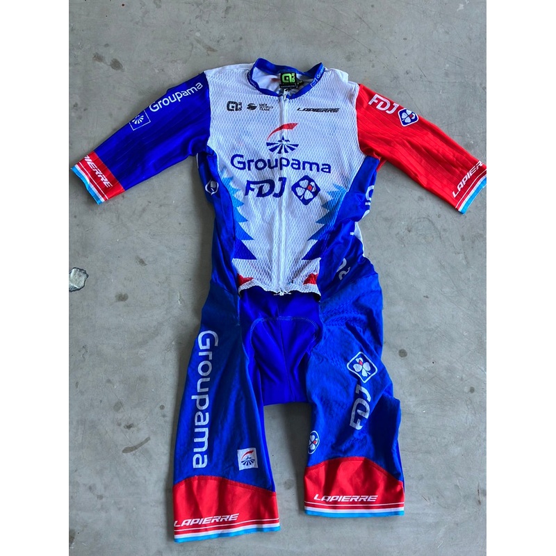 Aero Road Suit Summer Skinsuit | Ale | FDJ Franaise des Jeux | Pro-Issued Cycling Kit
