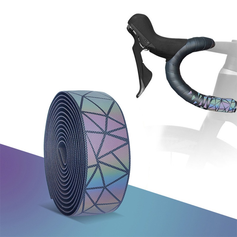 PU EVA Reflective Bike Handlebar Tape Bicycle Handle Grip Tape Cycling Tape Wrap