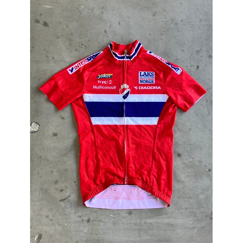 Short Sleeve Jersey | Diadora | Norway National Team | Pro Cycling Kit