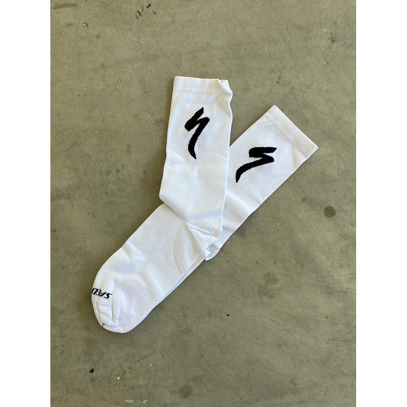 Trinity Specialized | Specialized Race Socks| White | Pro-Issued Pro Team Kit