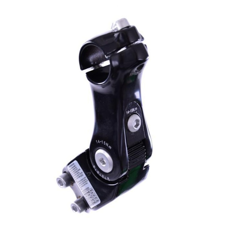 ALLOY ADJUSTABLE RAISE OR LOWER A-HEAD HANDLEBAR EXTENDER STEM 100mm BLACK