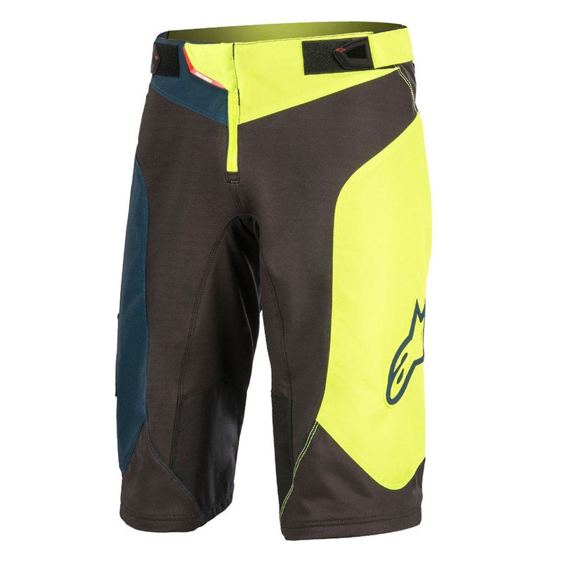 Pantaloncino Alpinestar Vector – Nero Giallo Blu