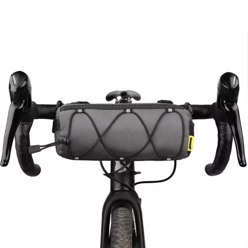 2.4L MTB Gravel Bike Handlebar Bag Bicycle Motorcycle Cycling Front Roll up Bikepacking for Road Bike