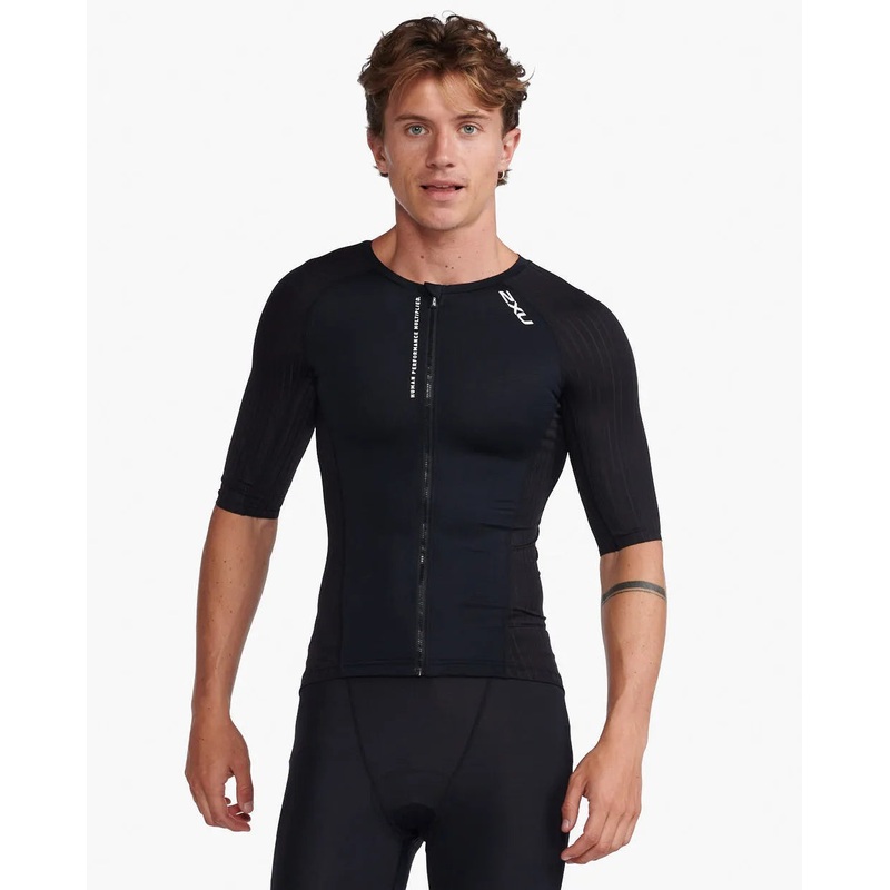 AERO SLEEVED TRI TOP|Black|XS|S|M|L|XL