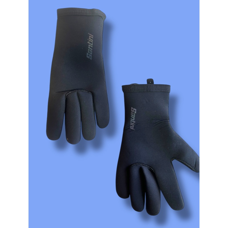 Winter Neoprene Gloves Thermal Waterproof | Santini | Lidl Trek | Pro Cycling Kit