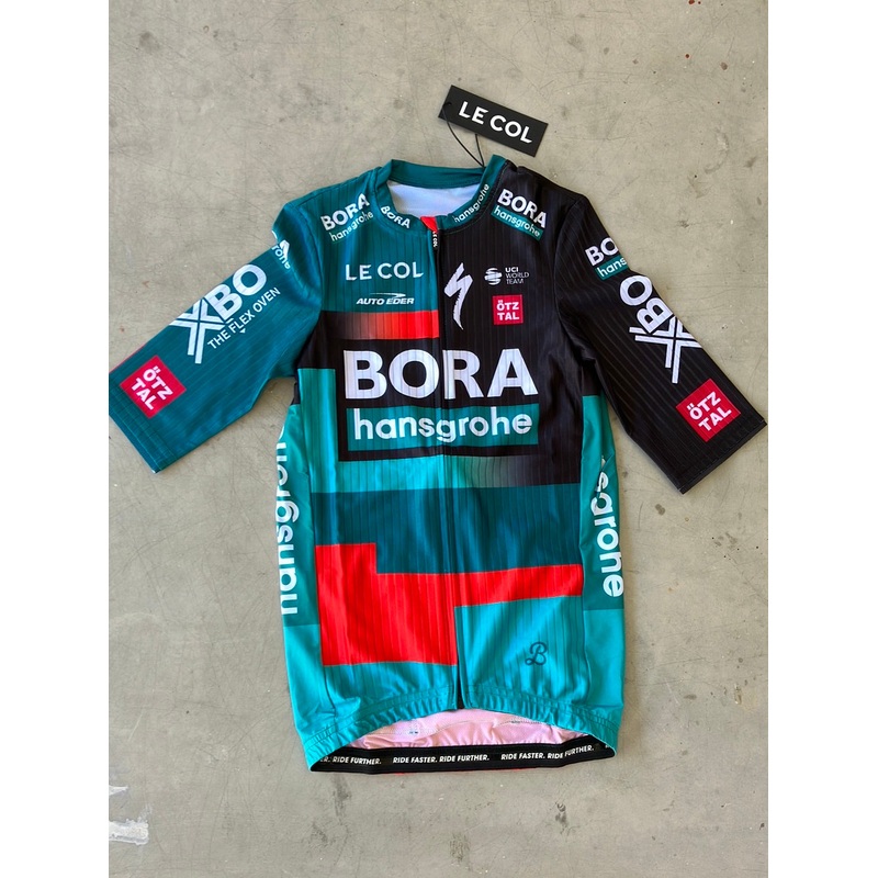 Aero Jersey Summer Short Sleeve | Le Col | Bora Hansgrohe | Pro-Issued Cycling Kit