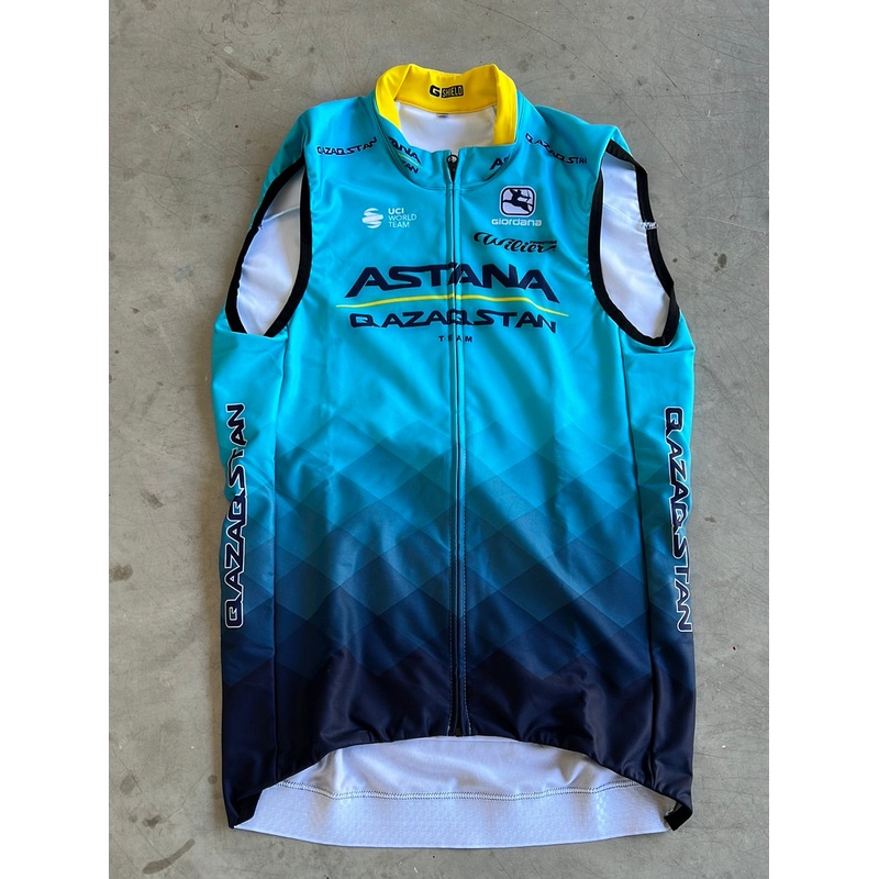 ‘G-Shield’ Vest / Gilet Thermal Winter | Giordana | Astana Qazaqstan | Pro-Issued Cycling Kit