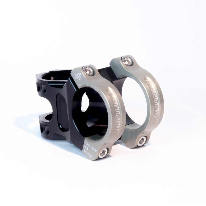 Renthal Apex 35 Stem – 50mm 35 Clamp +/-6 1 1/8 Aluminum Black/Gold