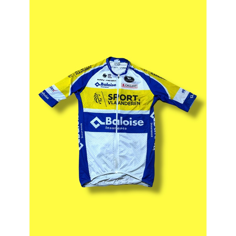 Summer Vented Jersey Lightweight Racing – Rider Issued  | Vermarc |  Flanders Baloise| Pro Cycling Kit