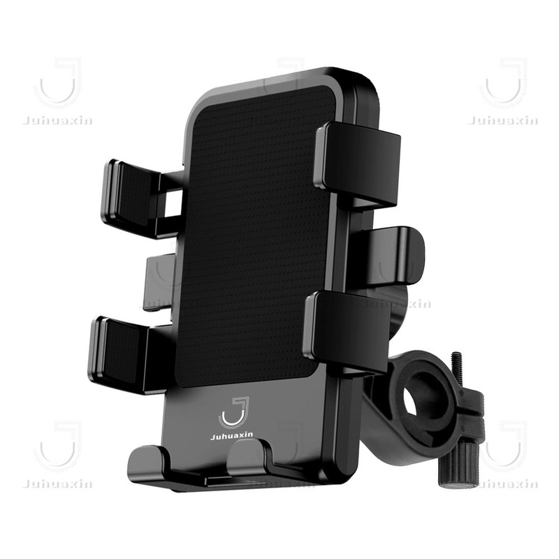 Support Suporte PARA cellular ABS Mobile Cell Phone Holder 360 Phone Quick Mount Support for Motorcycle and Bicycle