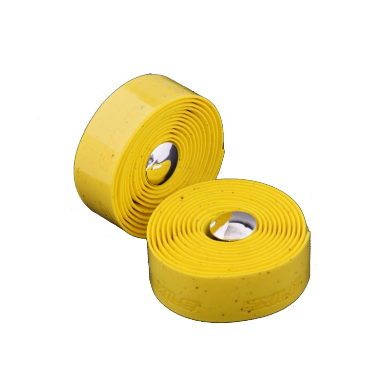 CLAUD BUTLER EXILE EVA FOAM CORK RACING ROAD BIKE COMFORT HANDLEBAR GRIP TAPE YELLOW PAIR
