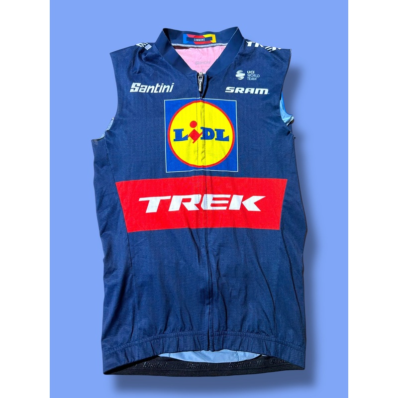 Sleeveless  Jersey|Lidl Trek| Pro Cycling Kit