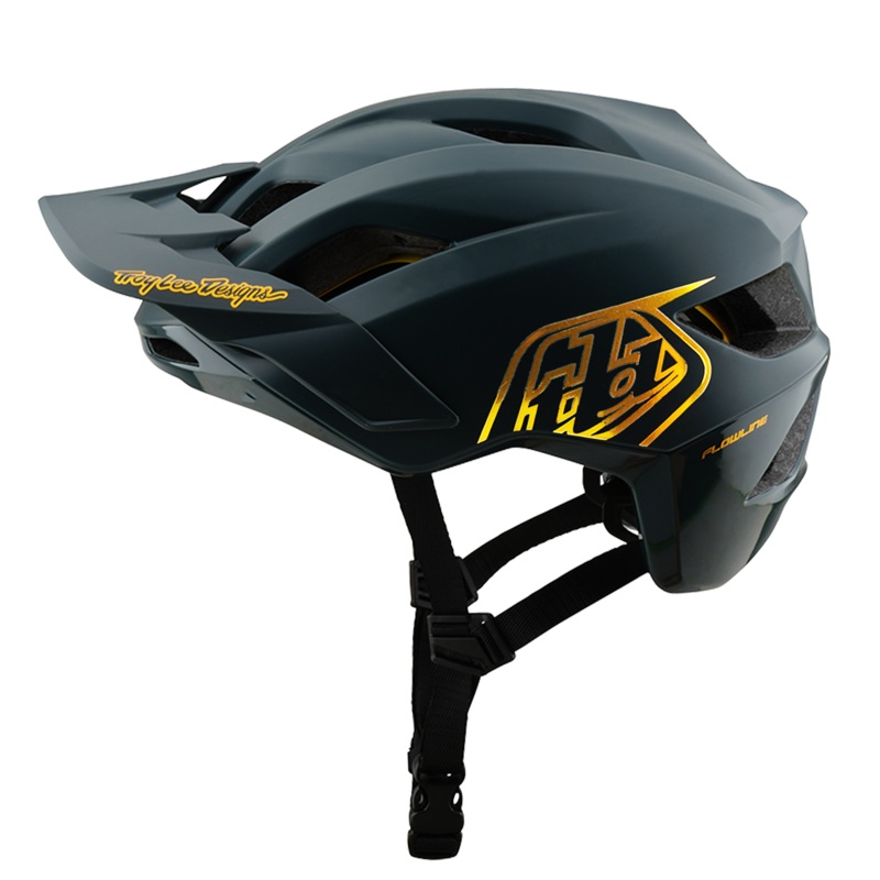 Youth Flowline Helmet Point Gray / Gold