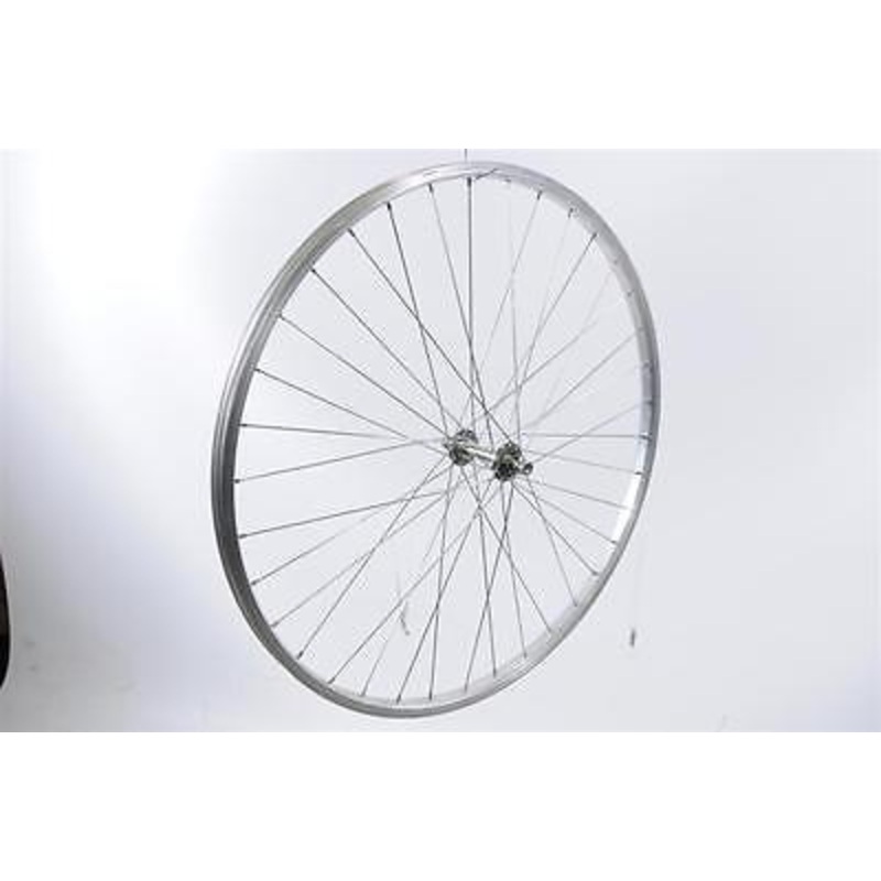 26 x 1 3-8 FRONT ALLOY RIM WHEEL 5-16 AXLE 90mm TOURIST BIKE-RALEIGH ROADSTER