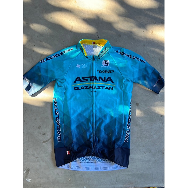 FRC Jersey Summer Short Sleeve Aero Jersey  | Giordana | Astana Qazaqstan | Pro-Issued Cycling Kit