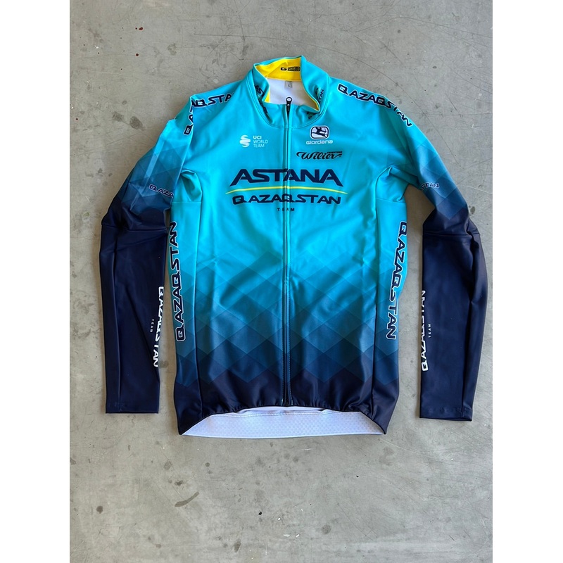 ‘G-Shield’ Gabba Jersey Long Sleeve | Giordana | Astana Qazaqstan | Pro-Issued Cycling Kit